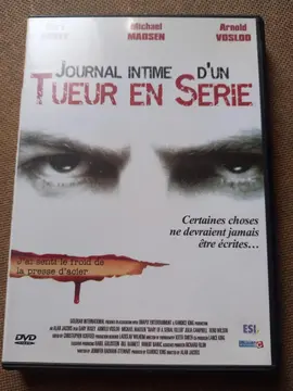 Dvd. Journal d un tueur en série