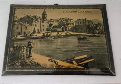 Petit cadre Corse format carte postale modèle 1