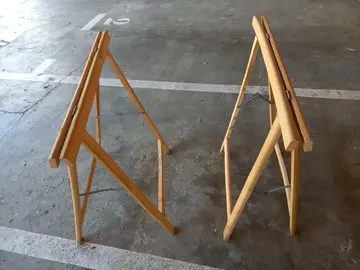 tréteaux bois