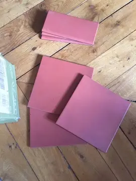 Carreaux céramique couleur terracotta