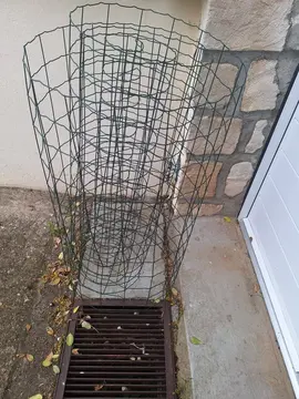 grillage mailles carrées 3m × 1m