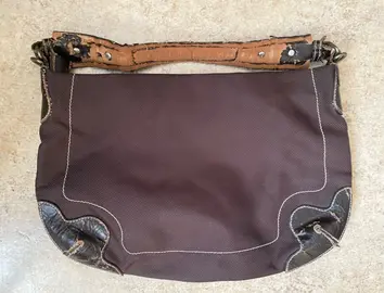 Sac à main marron
