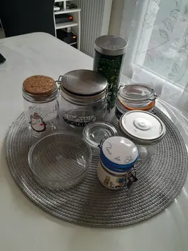Lot verrines boîtes de conservation