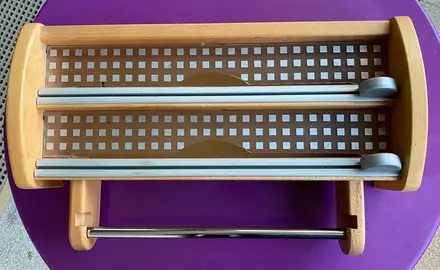 Rangement aluminium/film alimentaire/sopalin