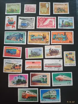 Timbres / Thématique transports ferrés