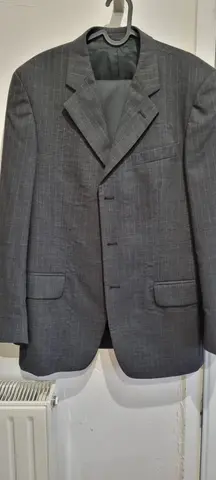 costume 2 pièces gris