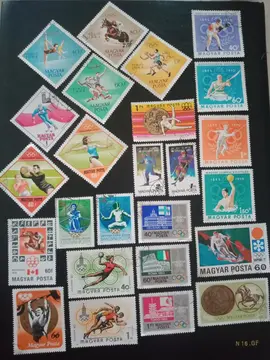 Timbres /Hongrie - Jeux olympiques