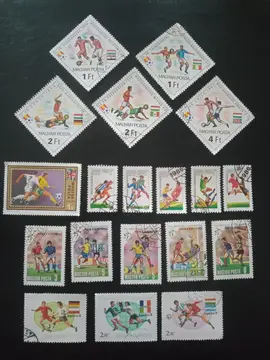 Timbres / Hongrie - Football