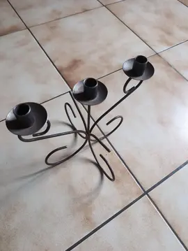 chandelier a trois bougies