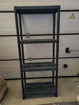 étagère plastique
