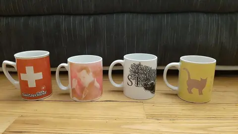 Lot de 4 tasses