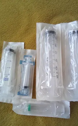 seringues pour activités manuelles
