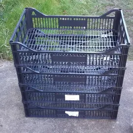 Cagettes plastiques rangement