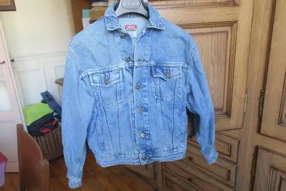 Veste en jean LIBERTO Modèle Arizona vintage T. 10 ans