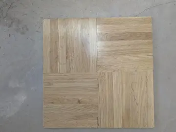 parquet mosaïque chêne massif