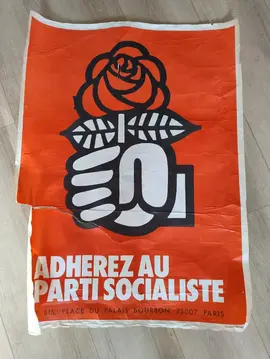 affiche ancienne du PS