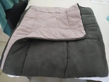 plaid molletonné