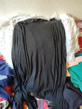 long gilet femme 42 noir