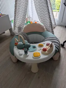 Smoby Little Cosy Seat - Siège Gonflable + Tablette d'Eveil - Fauteuil pour Bébé