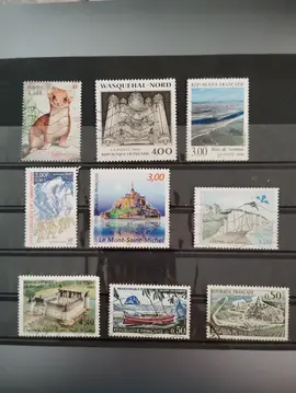 timbres français oblitérés lot 8