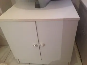 Meuble sous évier salle de bains