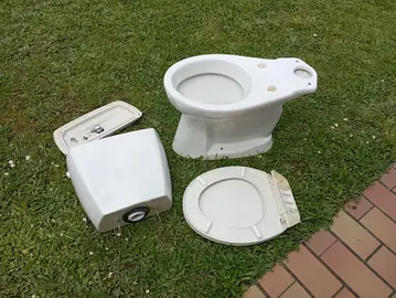 Wc complet sortie verticale
