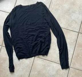 Haut noir femme T 38