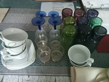 verres et tasses