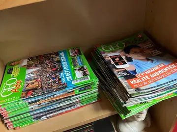 Lot de 62 numéros de GEO ADO