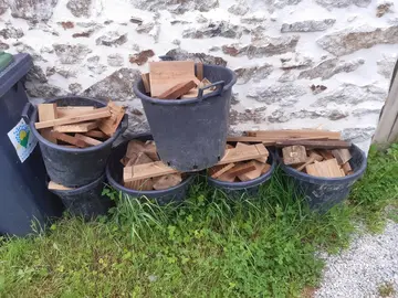 Chutes de bois classe 4
