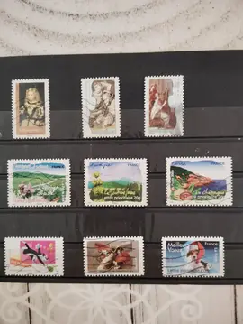 timbres français oblitérés lot 10
