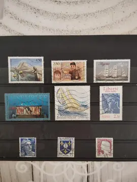 timbres français oblitérés lot 13