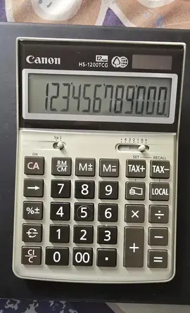 Calculatrice 12 chiffres Canon