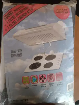 fitre hotte universel - hotte a recyclage