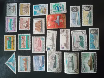 Timbres / Transports - Bateaux