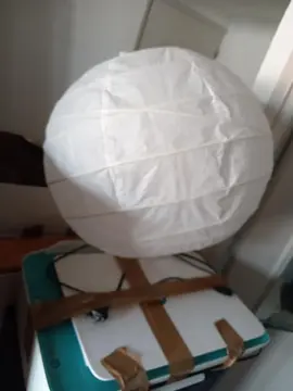 Boule papier luminaire