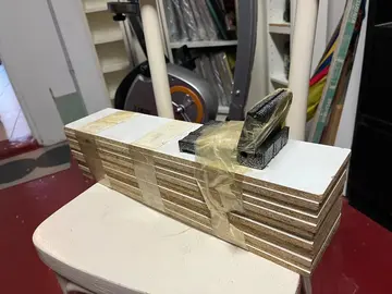 Petites Tablettes avec équerre et 2 rail de 2 m