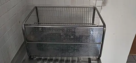 égouttoir inox