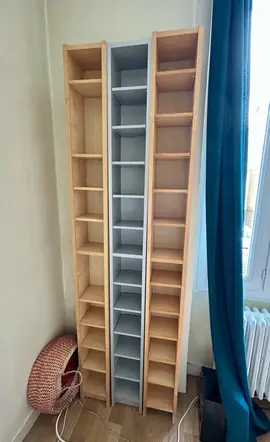 3 meubles a CD IKEA