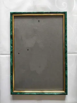 Cadre photo, vitre brillante à suspendre ou poser