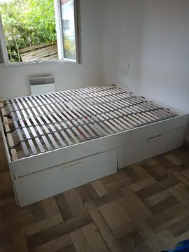 lit brimnes ikea 160x200 4 tiroirs
