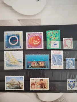 timbres français oblitérés lot 15
