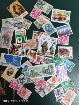 lot unique timbres Asie..6/5
