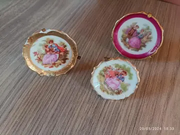Mini assiette porcelaine