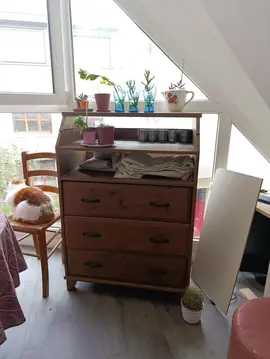 commode / table à langer en bois