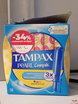 boîte de tampax entamée