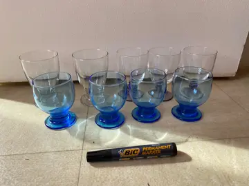 Verres à pied / coupes