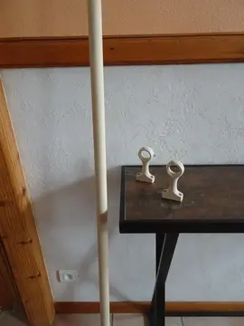 Tringle à rideaux bois 2,5m