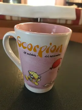 mug signe du zodiaque Scorpion