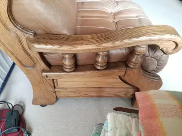 canapé lit et 2 fauteuils